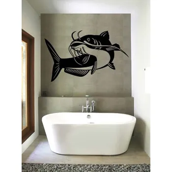 Samolepící dekorace Samolepka na zeď Ryba (dekorace na zeď)