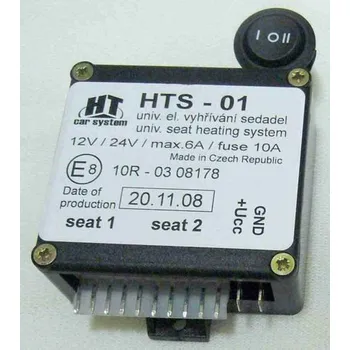 Potah sedadla Řídící jednotka el.vyhřívání 12V i 24V řada HTS-01