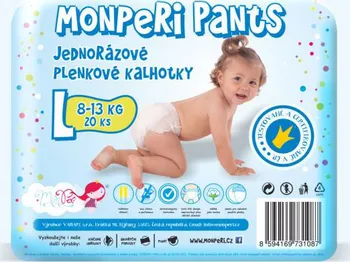 Plenkové kalhoty MonPeri Pants 8 - 13 kg 20 ks