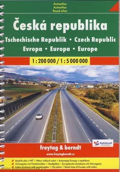 Autoatlas Česká republika 1:200 000/Evropa 1:5 000 000