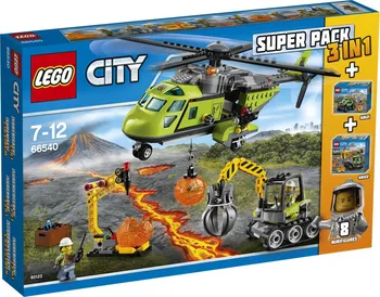 Stavebnice LEGO LEGO City 66540 Výhodné balení sopeční průzkumníci
