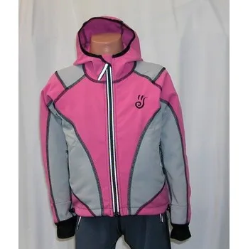 Chlapecké oblečení O.K. SPORT Dětská bunda SPIRIT volnějšího střihu s kapucí (2 barvy) Barva: Růžová, Velikost: 86