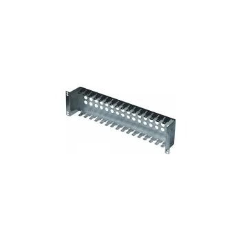Patch panel DP-DSZ Držák svorkovnic KRONE, 16 pozic, 19", 2,5U, pozinkování