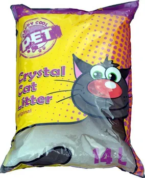 Podestýlka pro kočku Happy Cool Pet Crystal Cat Litter Original