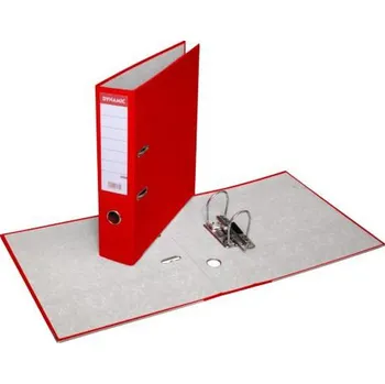 Pořadač pákový A4 PREŠPAN 8cm červený