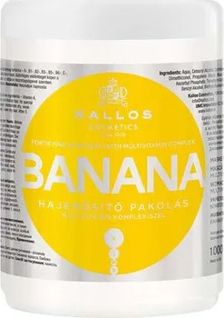 Vlasová regenerace Kallos Multivitamínová maska s extrakty z banánu 275 ml