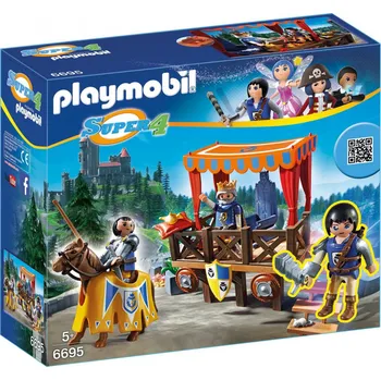 Stavebnice Playmobil Playmobil 6695 Královská tribuna s rytířem