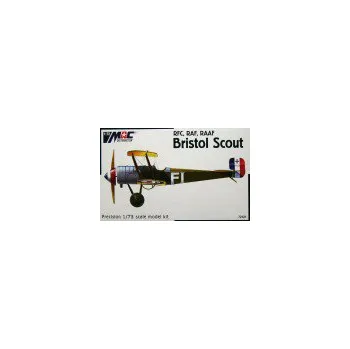 Plastikový model 1/72 Bristol Scout (RFC, RAF, RAAF)