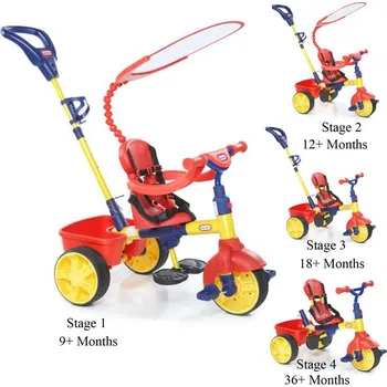 Hračka na písek Little Tikes trojkolka 3v1 kluci
