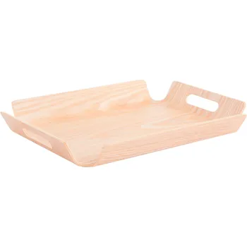 Dřevěný tác/podnos "SQUARE" 40x39x4.5cm