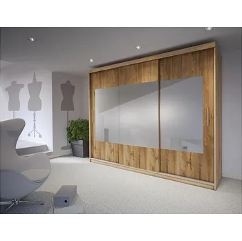 Šatní skříň Tempo Kondela Duana 4 dub lefkas