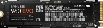 SSD disk Samsung 960 EVO 1TB (MZ-V6E1T0BW)