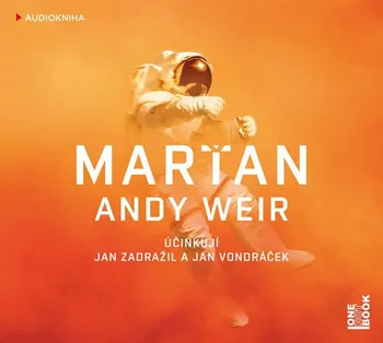 Marťan - Andy Weir (čte Jan Zadražil, Jan Vondráček) [CDmp3]