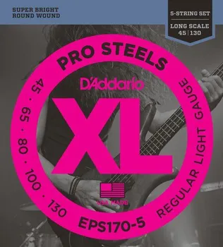 Struna pro kytaru a smyčcový nástroj D'Addario EPS170-5 Pro Steels Regular Light