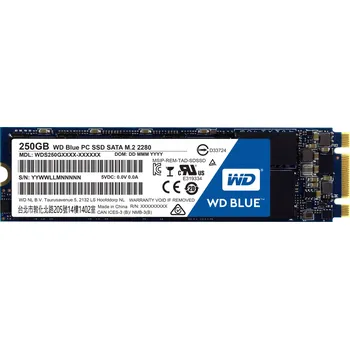 SSD disk WD SSD Blue M2 2280 250 GB (WDS250G1B0B)