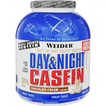Protein Weider Day and Night Casein 1800 g, vanilka