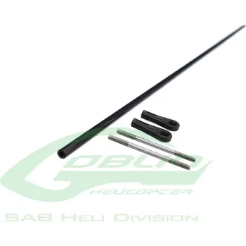 RC model vrtulníku CFC Tail push rod 4 x 2,5 x 596 - Goblin 500