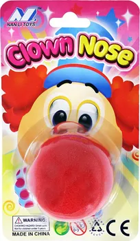 Karnevalový doplněk Rappa nos klaun pěnový