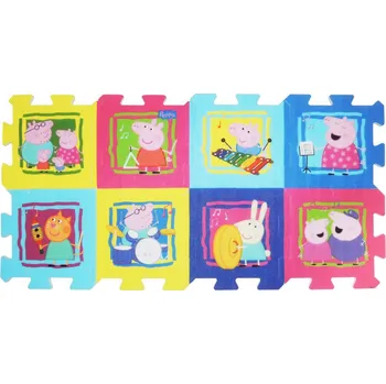 Trefl Pěnové puzzle 8 dílků, Prasátko Pepa
