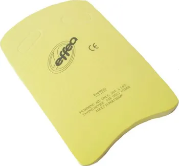 Plovací deska Effea Pro 2657 žlutá 47 x 30 x 4 cm