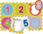 Chicco Pěnové puzzle barevné číslice 6…