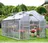 zahradní skleník V-Garden Komfort 7550 3,15 x 2,53 m 4 mm
