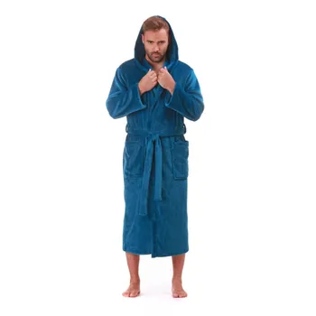 Pánský župan Vestis Siena 3156 petrolejová