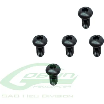RC model vrtulníku BUTTON SCREW M2.5 X 6 - GOBLIN 380