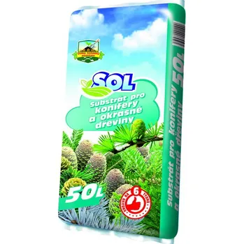 Substrát SOL Substrát pro okrasné dřeviny 50l