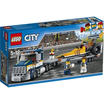 Stavebnice LEGO LEGO City 60151 Transportér dragsteru