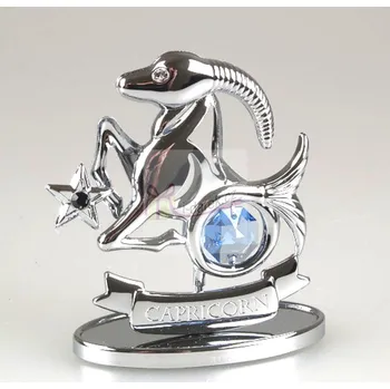 Žertovný předmět Znamení zvěrokruhu Crystocraft KOZOROH - stříbrná