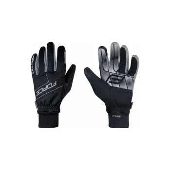Cyklistické rukavice Force rukavice Artic zimní černá, vel. XL