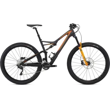 Horské kolo Specialized Stumpjumper FSR Comp black/orange 2016