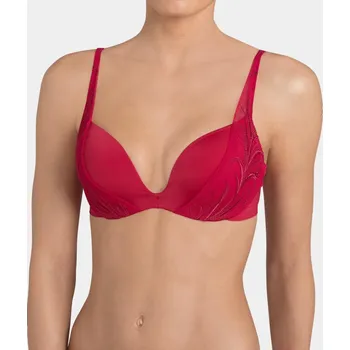 Podprsenka Triumph Enchanted Magic Boost MWHU červená