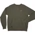 Rybářská mikina a svetr Fox Mikina Chunk Crew Pouch Sweatshirt Green Marl
