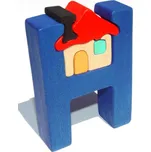 Fauna Toys Abeceda písmeno H domeček