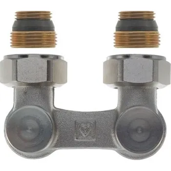 rozdělovač topení Herz Regulační šroubení "H" pro VK rohové 1/2" x 3/4", 1376612
