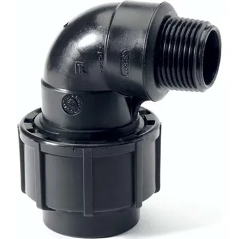 Fitinka PE koleno přechodové 25x3/4", 90° závit venkovní