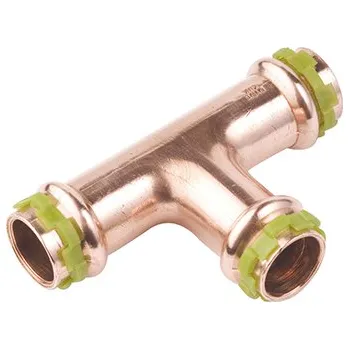 Fitinka Cu lisovací t-kus 18, voda Comap Sudopress