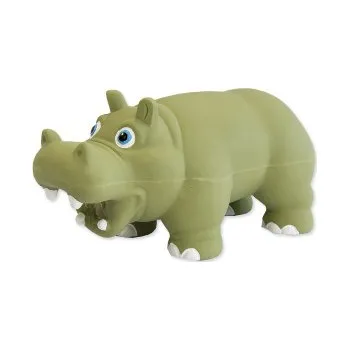 Hračka pro psa Hračka DOG FANTASY Latex hroch se zvukem 17 cm