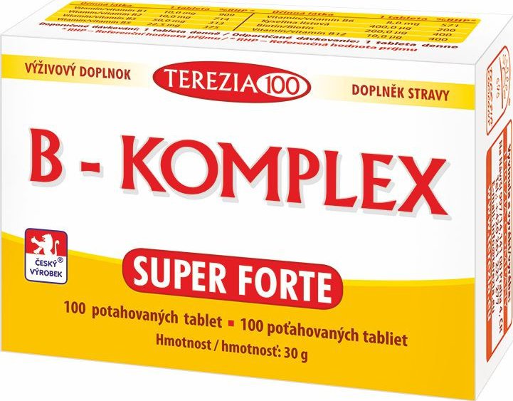 Terezia Company B Komplex Super Forte Zbozi Cz