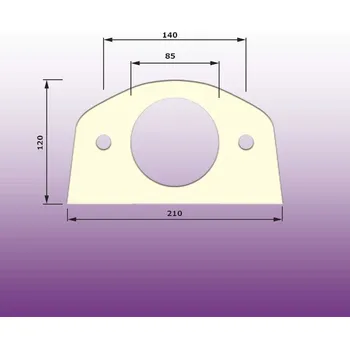 Těsnění WC kombi mezi nádrž a mísu typ F - G4/103