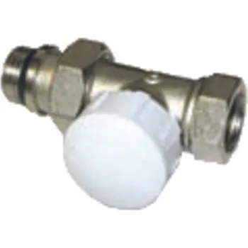 Ventil Radiátorový ventil přímý 3/8" termostatický dvoureg. SATURN