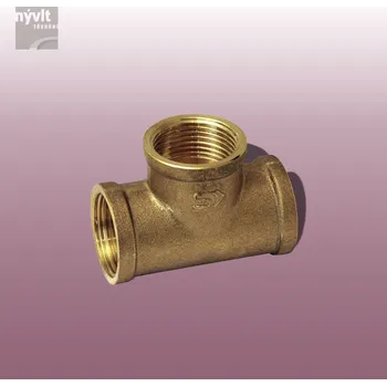 Fitinka T kus FFF 1/2" - mosaz - F/3695