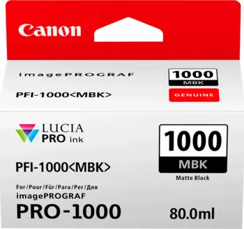 Originální Canon PFI-1000MBK (0545C001)