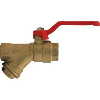 Vodovodní kohout Kulový kohout voda páka s filtrem DN 20 - 3/4" filtrball