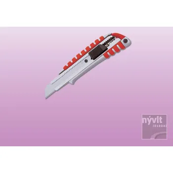 Pracovní nůž Nůž ulamovací s kovovou výstuhou - š. 18 mm celokovový - N/1746