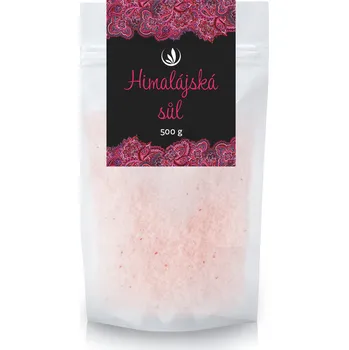 Přisada na vaření a pečení Allnature Himalájská sůl jemná 500 g