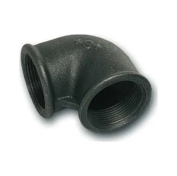 Fitinka Černé koleno 3/8", 90 litina