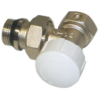 Ventil Radiátorový ventil rohový 1/2" termostatický dvoureg. SATURN